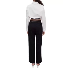 Coupon ⭐ Maje Cilas Cropped 👚 Shirt White 🛒 -Women's dress Shop unnamed file 742