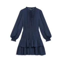 Brand new π₯° Maje Smocked Tie Neck π Dress Navy π 7 Brand new π₯° Maje Smocked Tie Neck π Dress Navy π -Women's dress Shop unnamed file 755