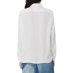 Wholesale ❤️ Maje Cecily Silk 👕 Shirt White 🔥 -Women's dress Shop unnamed file 795