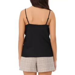 Wholesale 🌟 Maje Leatoni Silk Lace Trim Camisole Black 🎉 -Women's dress Shop unnamed file 818