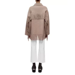 Promo 🎉 Maje Grinchi Fringe Jacket Camel 💯 -Women's dress Shop unnamed file 829