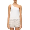 Top 10 💯 Maje One Shoulder Tank Top White 🔔 -Women's dress Shop unnamed file 832