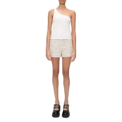 Top 10 💯 Maje One Shoulder Tank Top White 🔔 -Women's dress Shop unnamed file 833