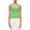 Coupon ✨ Maje Mario Knit Tank Top Green 🧨 -Women's dress Shop unnamed file 837