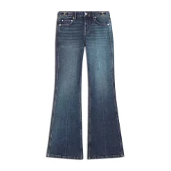 Top 10 ✨ Maje Pramia Hardware Trim Flared 👖 Jeans In Blue 👏 -Women's dress Shop unnamed file 880