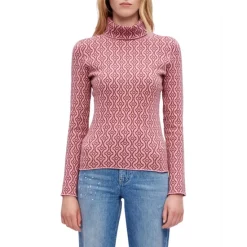 Promo π Maje Mido Turtleneck Sweater Pink π₯°