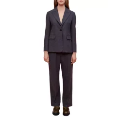Women's dress Shop 24 Coupon 𧨠Maje Vilagori One Button Blazer Gray π€©