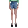 New ✨ Maje Embellished Denim Shorts Blue 🥰 -Women's dress Shop unnamed file 924
