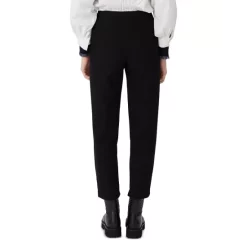 Best Sale 🎉 Maje Palma Step Hem Pants Black 👍 -Women's dress Shop unnamed file 935