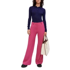 Outlet 💯 Maje Pibois 👗 Dress Pants Rosewood ✔️ -Women's dress Shop unnamed file 938