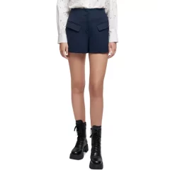 Women's dress Shop 10 Best deal π₯° Maje Tailored Pocket Shorts Navy π₯°