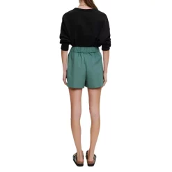 Discount ✔️ Maje Ivillette Shorts Green 😀 -Women's dress Shop unnamed file 957